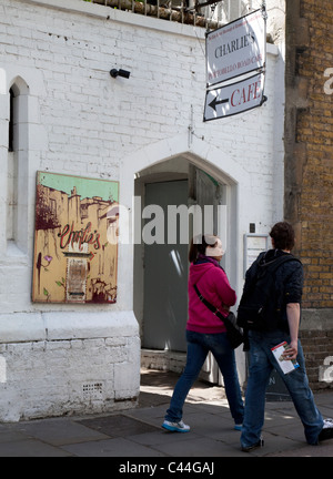 Charlies Portobello Road Cafe, London Stockfoto