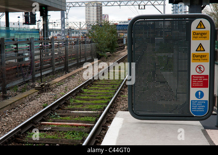 Bahnhof Stratford entfernt Stockfoto