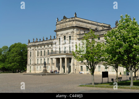 Deutschland, Mecklenburg-Vorpommern, Ludwigslust, Burg, Ludwigslust, Sehenswürdigkeit, Architektur, Gebäude, Bau Stockfoto