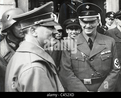 Hitler im Sudetenland, 1938 Stockfoto