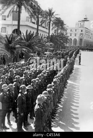 Deutsche Afrika-Korps in Tripolis, 1941 Stockfoto