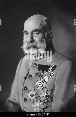 Kaiser Franz Joseph i., 1910 Stockfoto