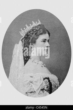 Kaiserin Elisabeth von Österreich Stockfoto