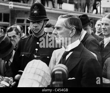 Arthur Neville Chamberlain, 1938 Stockfoto