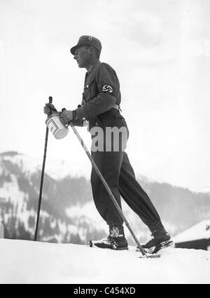 Winter-Relief, 1936 Stockfoto