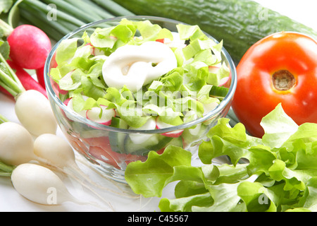 Salat Stockfoto