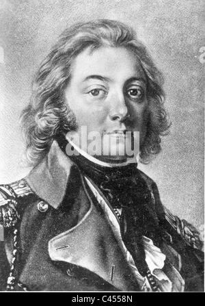 Graf Karl Philipp von Schwarzenberg Stockfoto