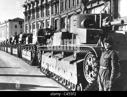 Rote Armee Panzer, 1940 Stockfoto
