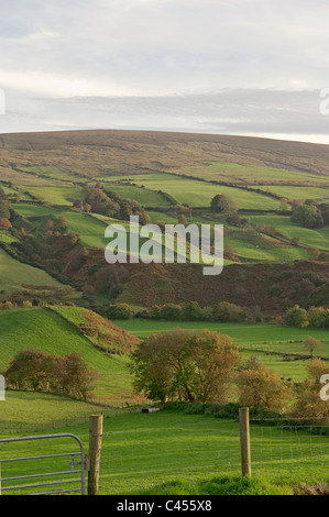 Nordirland, County Tyrone, Sperrin Mountains, Blick auf Glenelly Tal Stockfoto