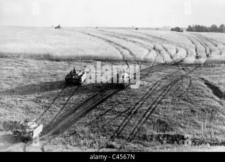 Deutsche Panzer IV in der Schlacht von Kursk 1943 Stockfoto