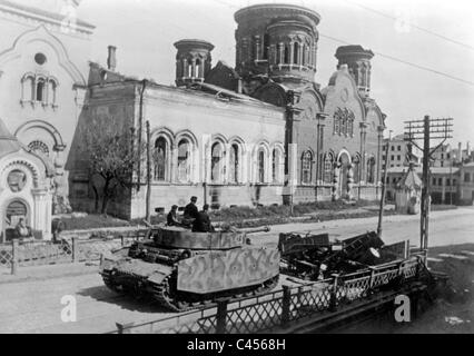 Deutsche Panzer IV in Orel, 1943 Stockfoto