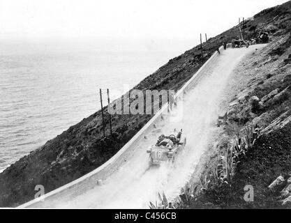 Autorennen für die "Targa Florio" in Sizilien, 1912 Stockfoto