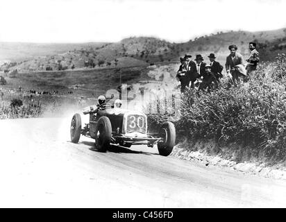 Autorennen für die "Targa Florio" in Sizilien, 1930 Stockfoto