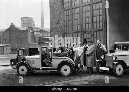 Hanomag-Werk in Hannover-Linden, 1929 Stockfoto