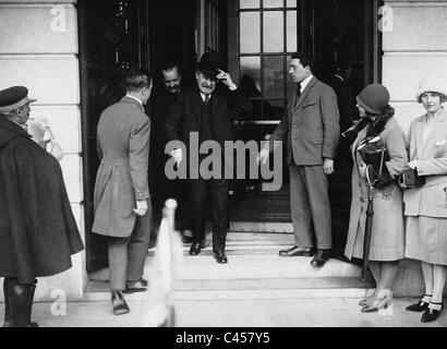 Aristide Briand in Genf, 1926 Stockfoto