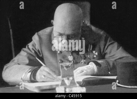 Kaiser Franz Joseph von Österreich, 1910 Stockfoto
