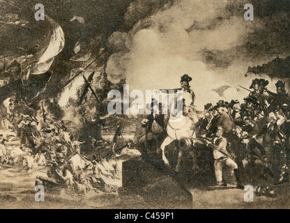 John Singleton Copley: "die Belagerung und Befreiung von Gibraltar, 13. September 1782' Stockfoto