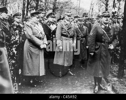 Ernst Rohm, Viktor Lutze und Wilhelm Schepmann, 1934 Stockfoto