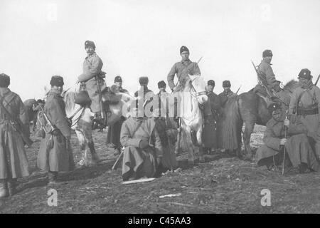 Russische Soldaten im russisch-japanischen Krieg 1904 Stockfoto