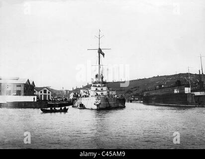 Schlachtkreuzer "Yavuz Sultan Selim", 1917 Stockfoto