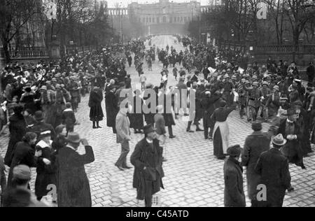 Eintrag von Freikorps in München, 1919 Stockfoto