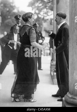 Adolf Hitler und Winifred Wagner, 1937 Stockfoto