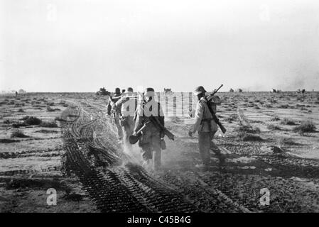 Nazi-deutschen Soldaten des Afrika-Korps, 1942 Stockfoto