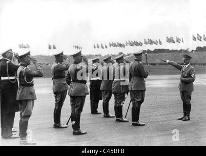 Tag der Streitkräfte bei der Nürnberger Kundgebung in Nürnberg, 1936 Stockfoto