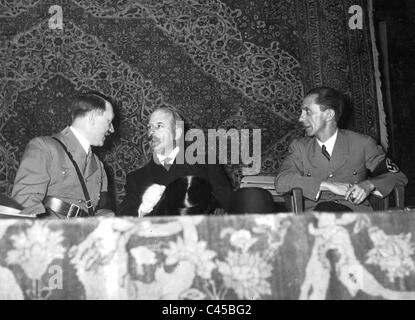 Adolf Hitler, André Francois-Poncet und Hermann Göring, 1935 Stockfoto