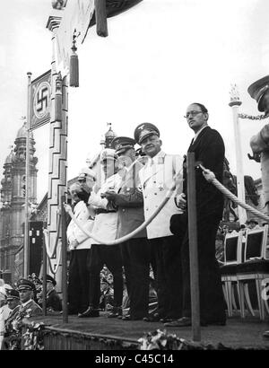 Hitler besucht am Tag der deutschen Kunst, 1939 Stockfoto