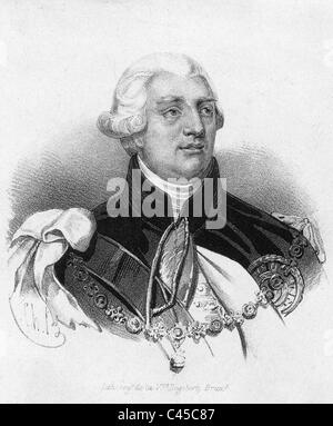 Georg III., König von England (1738-1820) Stockfoto