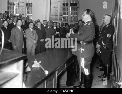 Himmlers Ernennung zum Leiter Geheime Staatspolizei (Gestapo) Stockfoto