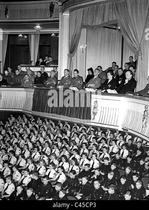 Reich-Feier für die Hitler-Jugend Engagement, 1942 Stockfoto