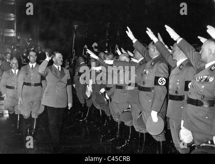 Hitlers Geburtstag 1939 Stockfoto