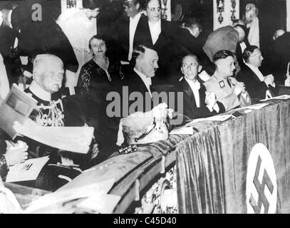 Hitler In Hamburg, 1935 Stockfoto