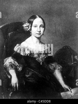 Königin Isabella II. von Spanien Stockfoto