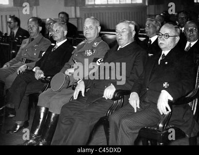 Feier der Einführung des Präsidenten des Volksgerichtshofes Stockfoto