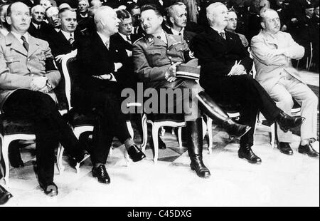 Hans von Dohnanyi und Franz Guertner, 1938 Stockfoto