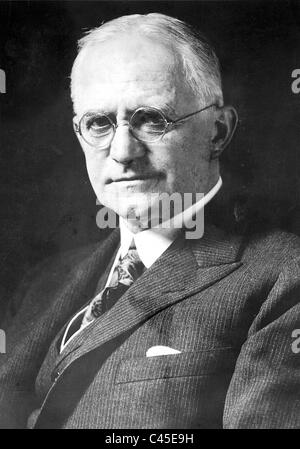 Porträt von George Eastman Stockfoto