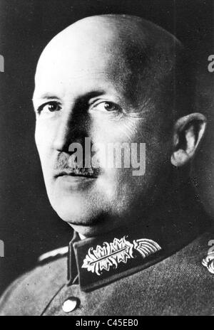 General Kurt von Schleicher Stockfoto