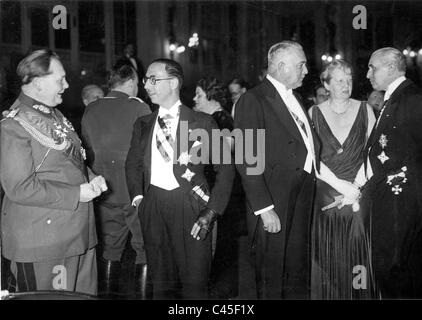 Empfang von Hermann Goering in Berlin, 1933 Stockfoto