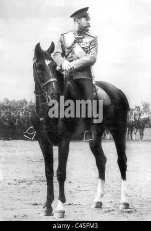 Zar Nikolaus II. Stockfoto