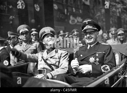 Joachim von Ribbentrop mit Graf Galeazzo Ciano, 1939 Stockfoto