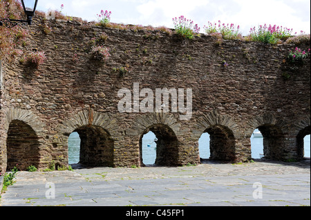 BAYARDS COVE FORT DARTMOUTH DEVON ENGLAND UK Stockfoto