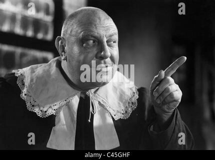 Emil Jannings in dem Film "Der zerbrochene Krug", 1937 Stockfoto