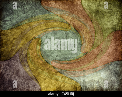 Einen modernen Kunststil der Hintergrundtextur mit wirbelnden Farben. Stockfoto