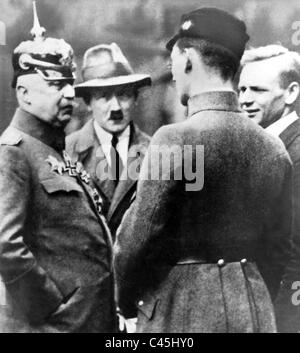 Erich Ludendorff und Adolf Hitler, 1923 Stockfoto