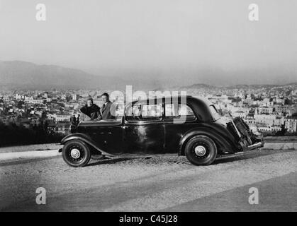 Automobile der Marke Hanomag in Athen, 1939 Stockfoto