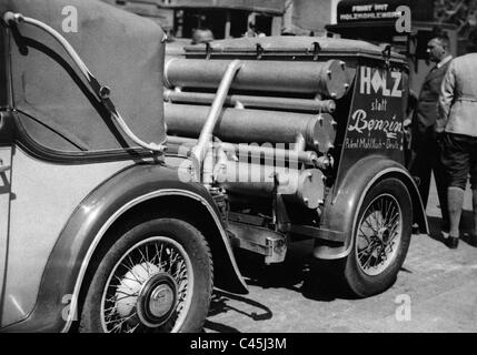 Automotive Gas Holz macht, 1935 Stockfoto