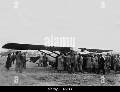 Lindberghs Flugzeug "Spirit of St. Louis", 1927 Stockfoto